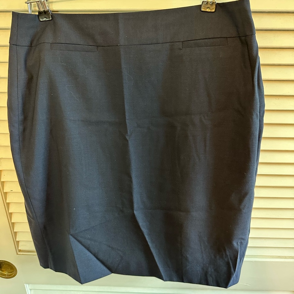 Banana Republic Navy Pencil Skirt
